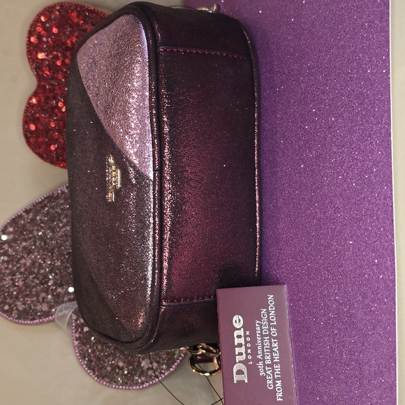 DUNE πNWTπ Crossbody Sparkly Purse 30th Anniversary Great Britian Design!ππβ€ - Picture 12 of 14